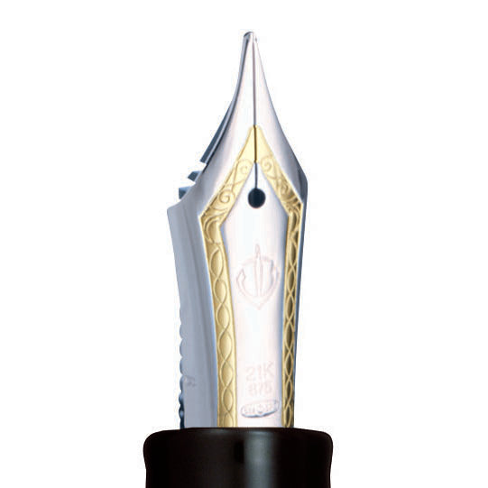 Sailor Fyldepen Professionelt Gear Sølv Fyldepen Demonstrator Model 11-3775