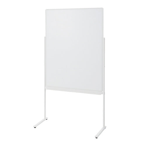 PLUS（プラス）オフィス家具 脚付片面ホワイトボード L字脚VS2-43SSJL　