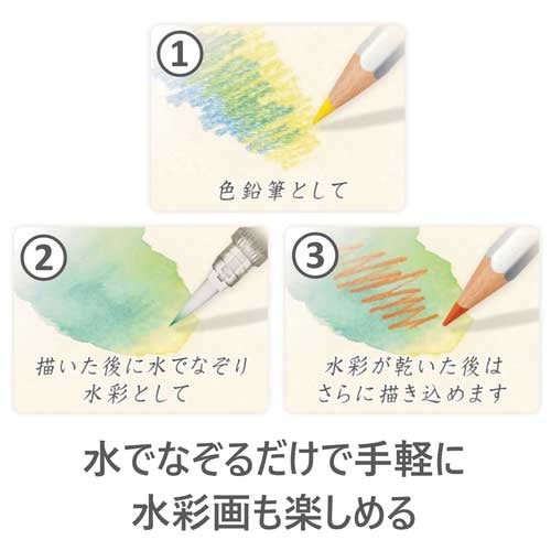 ステッドラー カラト水彩色鉛筆 125M36 36色