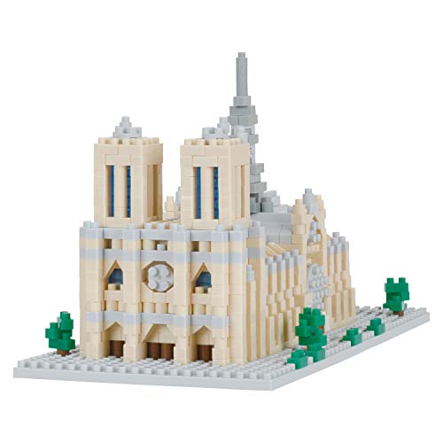 Kawada NBH_205 Nanoblock Catedral de Notre Dame 4972825219416