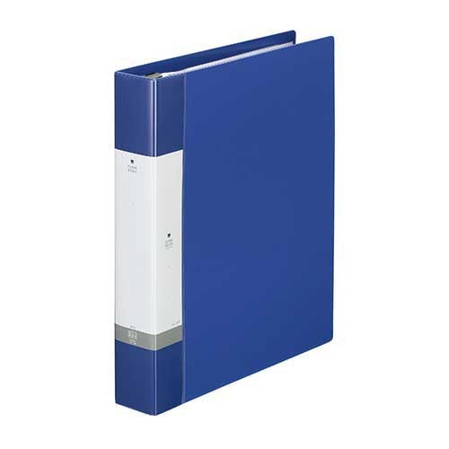 LIHITLAB. クリヤーブック リクエスト G3803-8 A4S 青 4903419349448