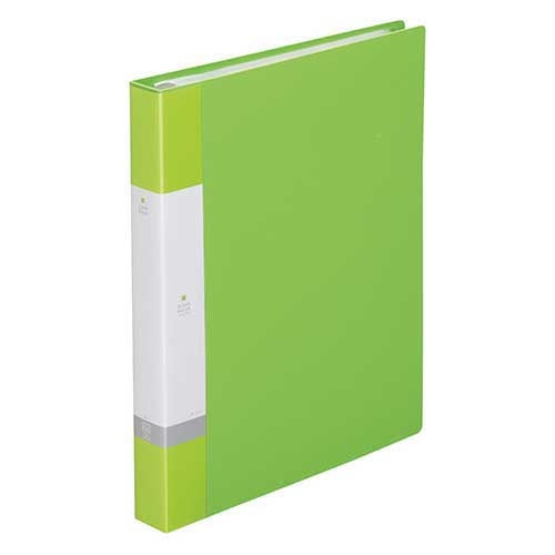 LIHITLAB. クリヤーブック リクエストG3802-6 A4S黄緑 4903419349400