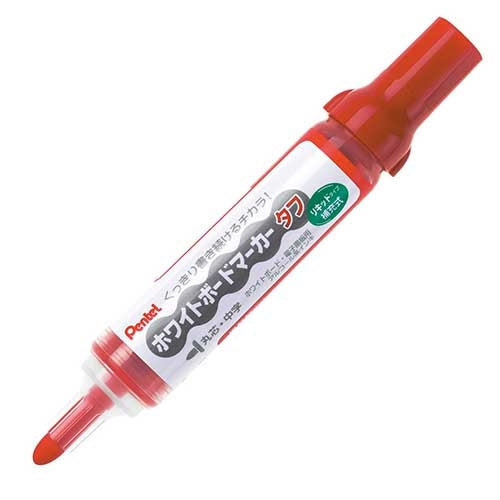 Character red 4902506210500 out of the Pentel board marker tough MW50M-B round wick