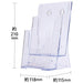 Cruise catalog case CR77502 A4 tri-fold 2 tiers
