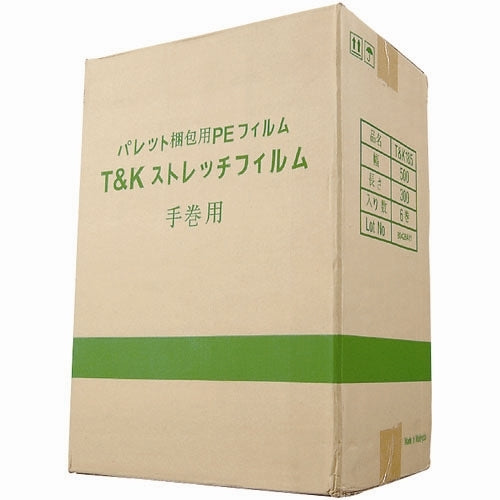 国分ビジネスサポート ストレッチフィルム T&K155 500*300m 6巻 2147345106511
