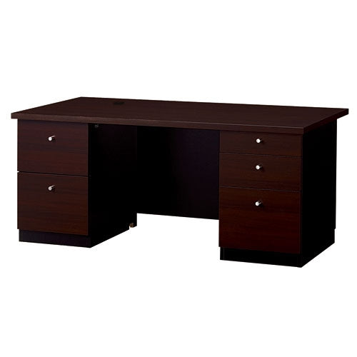 PLUS（プラス）オフィス家具 両袖机 PJE-1680D【重　4542883007371