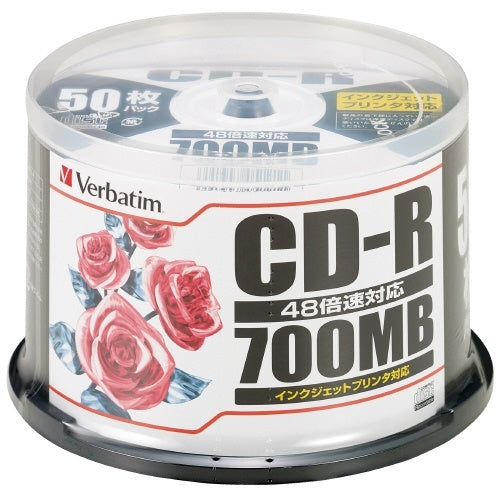 三菱化学メディア ＣＤ－Ｒ [700MB] SR80PP50 50枚