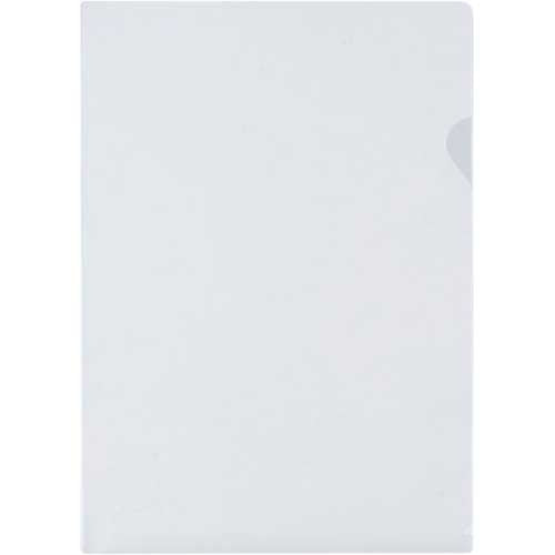 King Jim supporto trasparente bocca spessa 735RD10 A4 bianco latte 10 pezzi 4971660006984