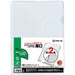 King Jim supporto trasparente bocca spessa 735RD10 A4 bianco latte 10 pezzi 4971660006984