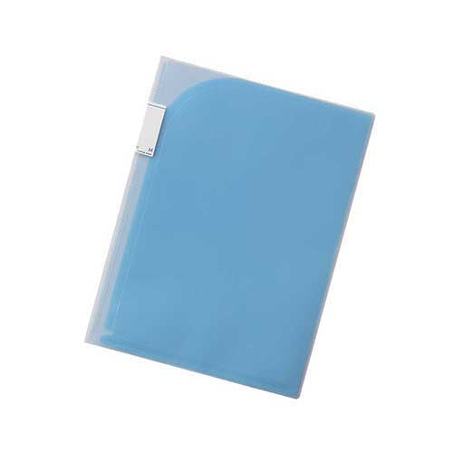 LIHITLAB. ポケットホルダー F-3411-8 青 4903419175597