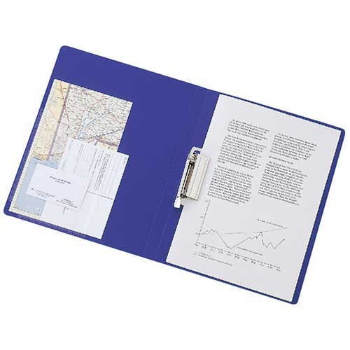 Arquivo sem perfuração LIHITLAB F-347U-8 A4S Azul