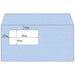 200 pieces of envelope MF13 aqua with HISAGO window