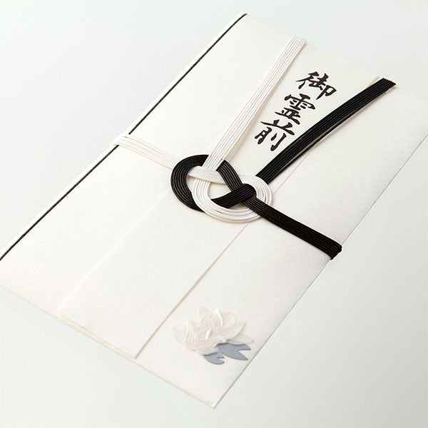 ペーパークラフト金封 不祝儀 蓮柄(1枚入) デザインフィル 4902805251389