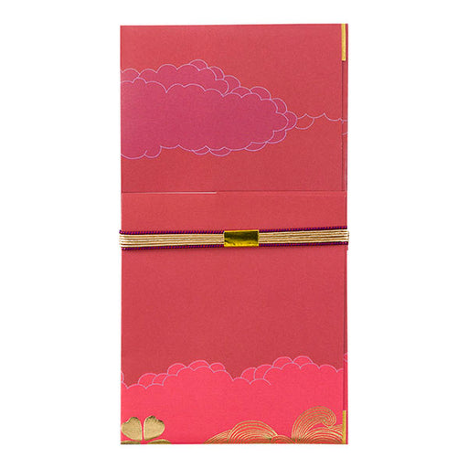 ミドリ 金封 結婚祝 打掛柄 赤 25249006 デザインフィル 4902805252492