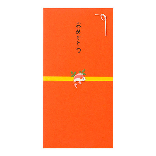 25256006 ミドリ PC金封 鯛柄 25256 デザインフィル 4902805252560（5セット）