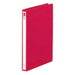 LIHITLAB ring file F-867U-3 A4S 27mm red