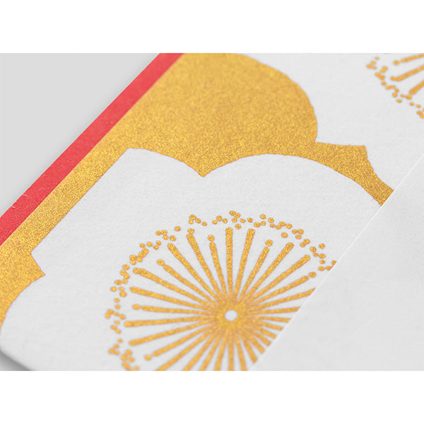 25365006 ミドリ 金封 結婚祝 打掛 金襴梅柄 デザインフィル 4902805253659（5セット）