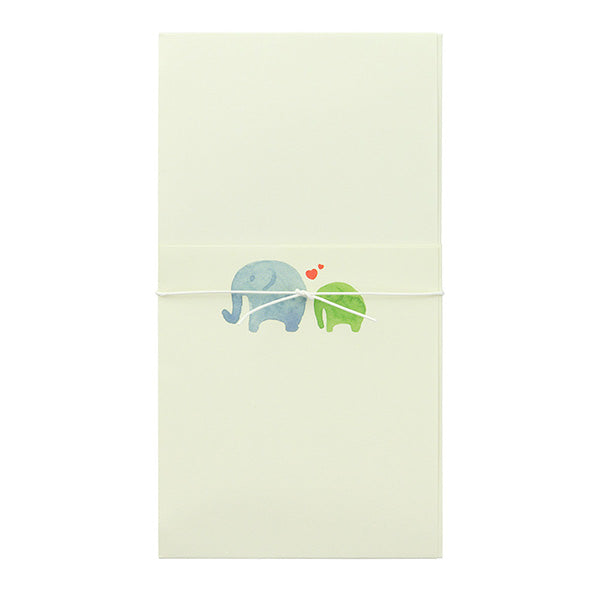 Midori/25366006_Kinpo366 Baby shower watercolor elephant pattern/4902805253666