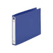 LIHITLAB ring file F-874U-8 A4E 36mm blue