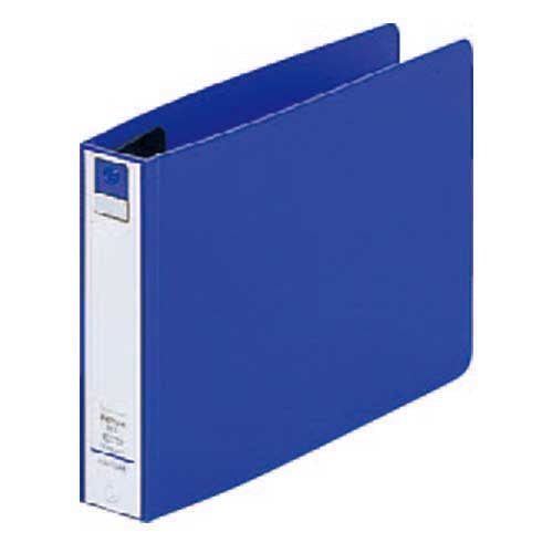 LIHITLAB ring file F-870U-8 B6E 36mm blue