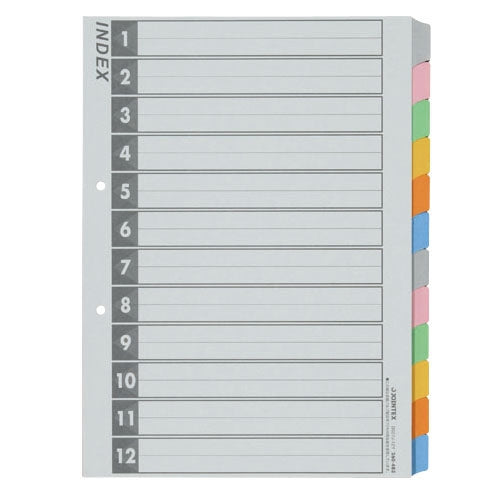 50 sets of Mt. join tex index A4S six colors 12 D027J-12Y10