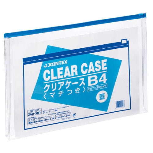 B4*1 枚 D087J-B4 with join tex clear case side type gusset