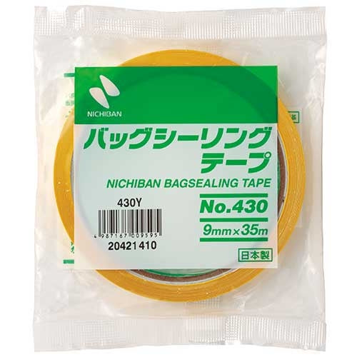 Nichiban bag see ring tape 430Y yellow 20