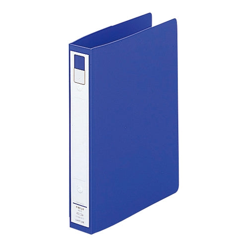 LIHITLAB ring file F-881U-8 A5S 36mm blue