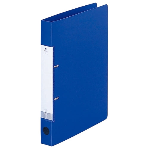 LIHITLAB D form ring file G2220-8 A4S 34mm blue