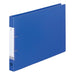LIHITLAB D form ring file G2228-8 A3E 34mm blue