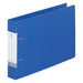 LIHITLAB D-ring file G2236-8 A4E46mm blue