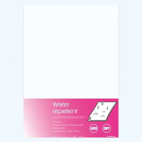 Nagatoya water-repellent paper na - WR 102 medium mouth A3 100