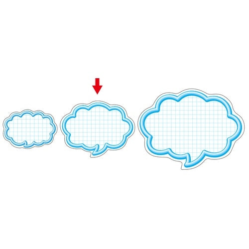 Blue out of the hawk 印抜型 card 16-4113 balloon