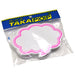 タカ印 抜型カード 16-4192 吹出大 ピンク
