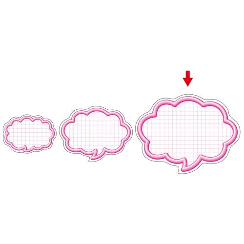 Hawk 印抜型 card 16-4192 balloon size pink