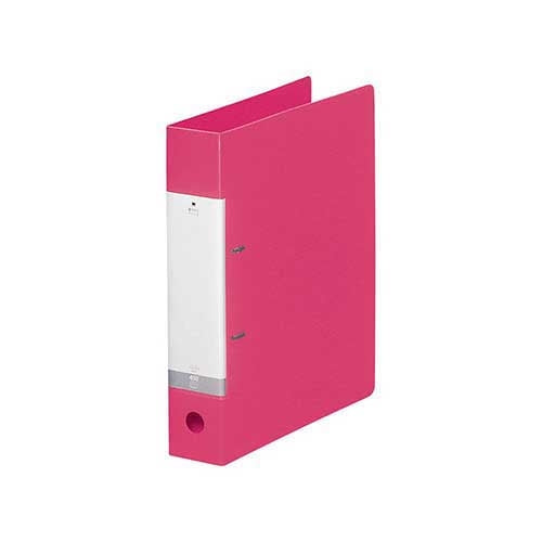 LIHITLAB D-ring file G2240-3 A4S56mm Red