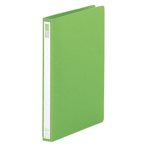 LIHITLAB ring file F-867U-6 A4S 27mm yellowish green