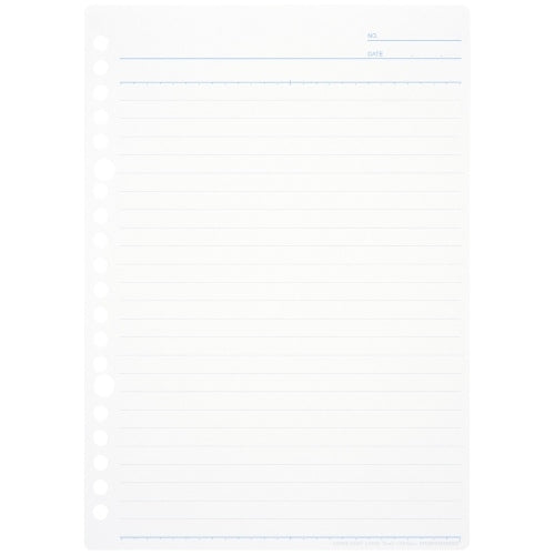 Maruman loose-leaf L1300 A5 7 mm bar.