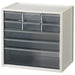IRIS OHYAMA accessory cabinet L gray KC-350DR