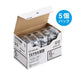 King Jim PRO tape ST6K-5P transparent black text 6mm 5 pieces