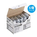 King Jim PRO ruban ST9K-5P transparent avec lettres noires 9mm 5 pièces
