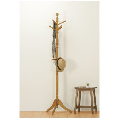 PLUS（プラス）オフィス家具 木製ポールスタンド LT-10091　4933178001721