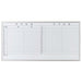 PLUS（プラス）オフィス家具 壁掛ホワイトボード NV36Y 月予定　4965719178531