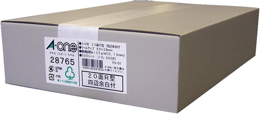 エーワン コピー ラベル 20面 500枚 28765（10セット）