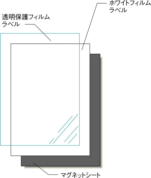 エーワン 手作りステッカー マグネット 2セット 28839（10セット）