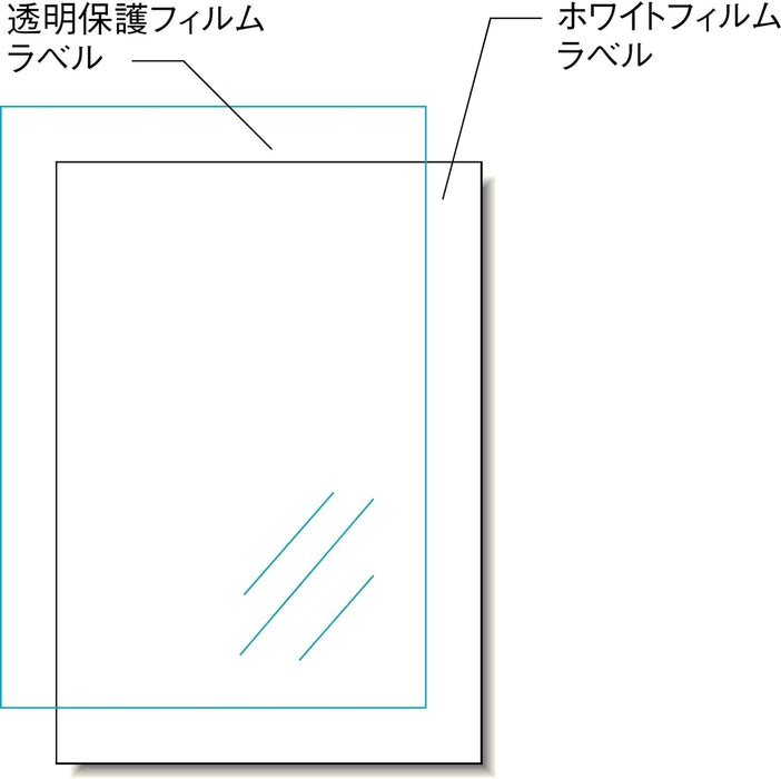エーワン 手作りステッカー 高画質 3セット 28894（10セット）