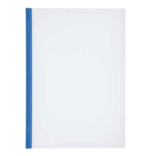 LIHITLAB แฟ้มสไลด์บาร์ G1720-8 สีฟ้า 10 เล่ม