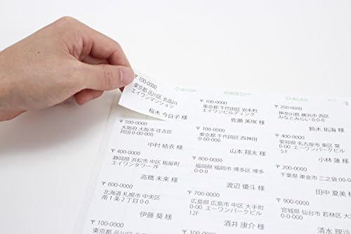 エーワン ラベルシール インクジェット 24面 100枚 28948（10セット）