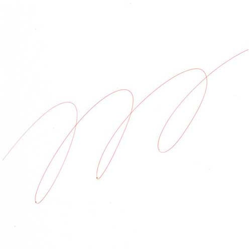 Ten MITSUBISHI PENCIL ball-point pen SA-R10P.15 red