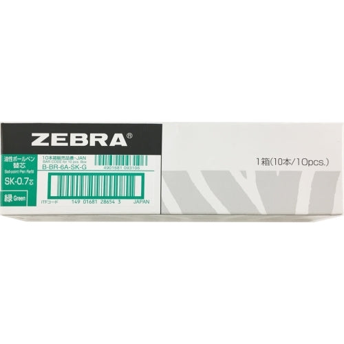 Zebra pen holder BR-6A-SK-G Green 10